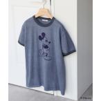 tシャツ MICKEY / リンガーTシャツ レディース