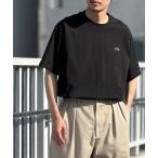tシャツ 「LACOSTE/ラコステ」 ワンポイントロゴ クルーネックTシャツ レディース メンズ