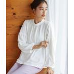 ショッピングバルーン ブラウス シャツ 「 一枚でサマになる 」ソフトデシン・バルーンスリーブブラウス レディース