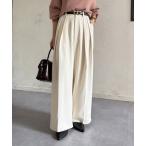 パンツ 2タックスラックス レディース