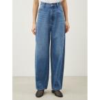 ジーンズ デニム デニムパンツ ウエストゴムカーヴィデニム「手洗い可能」 レディース