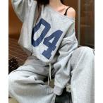  выставить выставить one плечо number кольцо Logo футболка × тренировочный брюки 2 пункт SET женский 