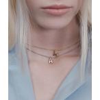 ネックレス シルバー イニシャル ネックレス レディース