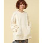 tシャツ M2382 ワッフルポケットデザインプルオーバー レディース