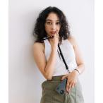 ショッピングストラップ BEAURE ヴュレ カウレザー ベルト モバイル ストラップ ショルダー