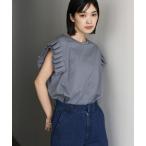 tシャツ 「Et」プリーツスリーブTシャツ レディース