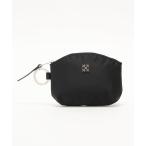 ポーチ カラビナ付き ラウンドフラットポーチ(Z-208) レディース