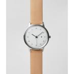 腕時計 メンズ 「sazare/さざれ」 SK01 / SS 腕時計　 WHITE DIAL / NUME LEATHER メンズ レディース