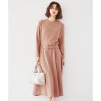 ワンピース ローウエストフレアワンピース