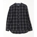 「GYMPHLEX」 長袖ネルシャツ LARGE グレー メンズ