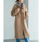 ショッピングダッフル 「IENA」 ダッフルコート 38 ベージュ レディース