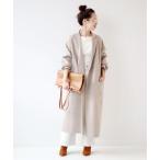 ショッピングロングコート 「Plage」 チェスターコート 36 ベージュ レディース