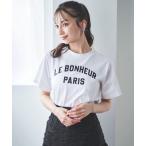 tシャツ ロゴプリントTシャツ レディース