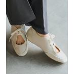 パンプス レースアップバレエシューズ