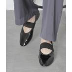 ショッピング長靴 長靴 レインブーツ 晴雨兼用 ゴムベルト付きレインパンプス/スクエアトゥ レディース