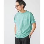 tシャツ SHIPS_ コットン USA クルーネック ポケット ピグメント Tシャツ メンズ