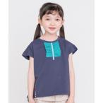tシャツ フレンチスリーブプリントTシャツ キッズ 子供服 女の子