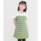 ワンピース ボーダー切り替えワンピース キッズ 子供服 女の子
