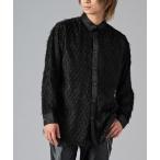 シャツ 「REGIEVO」シャギーフェザー / フリンジシャツ メンズ レディース
