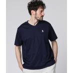 tシャツ シルケットスムース Vネック Tシャツ メンズ