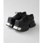 ビジネスシューズ 「GRANCY」Metal Plate Leather Shoes / メタルプレートレザーシューズ メンズ レディース
