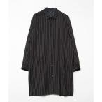 [NO ID.] пальто с отложным воротником ONE SIZE черный мужской 