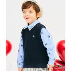 ブラウス シャツ tiny bear ベストドッキングトップス キッズ 子供服 男の子 女の子