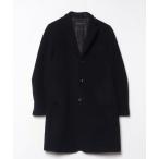 [LOUNGE LIZARD] Пальто Честерфилд 2 темно-синий мужской 