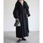 [r.] пальто с отложным воротником FREE черный женский 