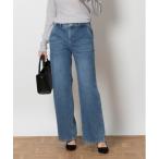  джинсы Denim Denim брюки [EDWIN][JERSEYSEASY] широкий женский 