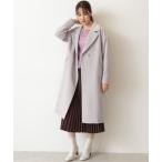 [NATURAL BEAUTY BASIC] Пальто Честерфилд SMALL серый женский 