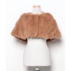 [SNIDEL] пончо FREE Brown женский 