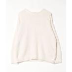 [FREAK'S STORE] длинный рукав вязаный FREE белый женский 