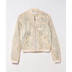 「DIESEL」 ナイロンブルゾン X-SMALL ベージュ レディース