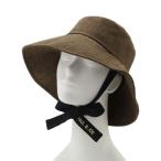 ショッピング麦わら帽子 帽子 ハット 麦わら帽子 ハット ”たれリボン広つばブレード レディース