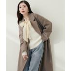 [natural couture] Пальто Честерфилд FREE Brown женский 