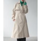 トレンチコート コート シャンブレートレンチコート レディース