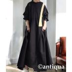 ショッピングマキシ ワンピース ライン切り替えワンピース