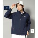 ショッピングAライン ブルゾン アウター 「新レーベル ADABAT NAVY」撥水加工 Aラインライトブルゾン レディース