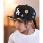 キャップ 帽子 NEW ERA/ニューエラ キッズ キャップ 帽子 Youth 9FIFTY Flower Embroidery ロサンゼルス・ドジャ