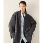 ジャケット テーラードジャケット 「セットアップ対応」リファインドクロスダブルジャケット メンズ