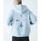 パーカー フーディー|2-Tone Rhinestone Cross Zip Hoodie|SUPPLIER メンズ レディース