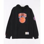 パーカー Mitchell&Ness GAME TIME FLEECE HOODIE NYK メンズ レディース
