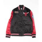 ショッピングスタジャン スタジャン 「Mitchell＆Ness/ミッチェルアンドネス」NBA PRIMETIME HEAVYWEIGHT SATIN JACKET VINT