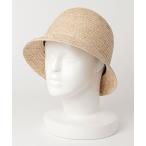 「KIJIMA TAKAYUKI」 ストローハット ONE SIZE ベージュ レディース