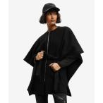 ショッピングポンチョ 「Desigual」 ポンチョ FREE ブラック×ブラック レディース