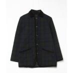 「MACKINTOSH PHILOSOPHY」 チェック柄カジュアルジャケット 36 ネイビー メンズ