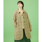 コート アウター Camino ジャカードロングコート レディース