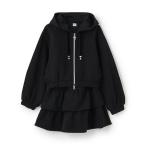 セットアップ リボンジャカードZIPパーカ×スカパンセットアップ キッズ 子供服 女の子