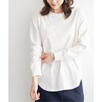 tシャツ コットンUSA裾ラウンドロンT レディース